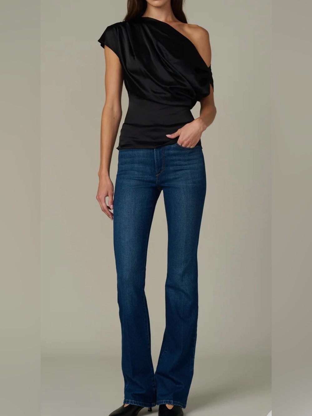 Joe's Jeans Dark Blue Flare Jeans